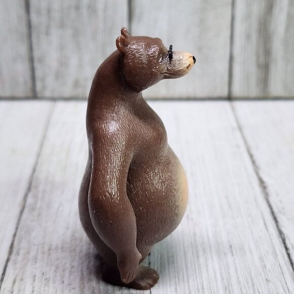 VTG The Jungle Book Baloo Action Figure Toy Plastic 3'' Tall Collectible - Picture 3 of 7